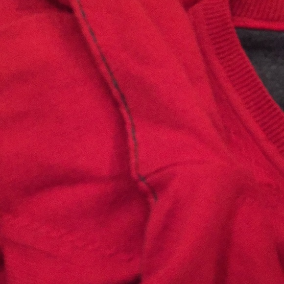 Strellson red v neck sweater - Picture 8 of 8
